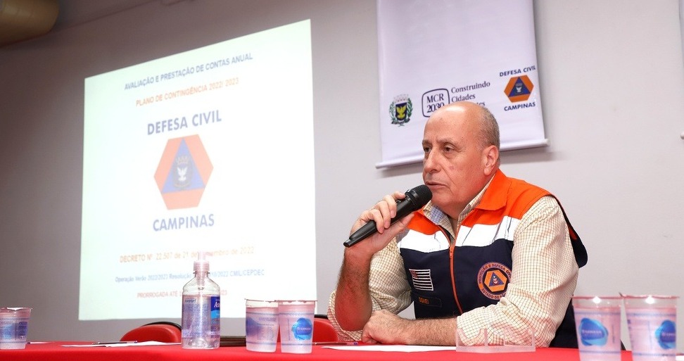Sidnei Furtado, coordenador regional e diretor da Defesa Civil de Campinas, será um dos responsáveis por ministrar a palestra durante o evento