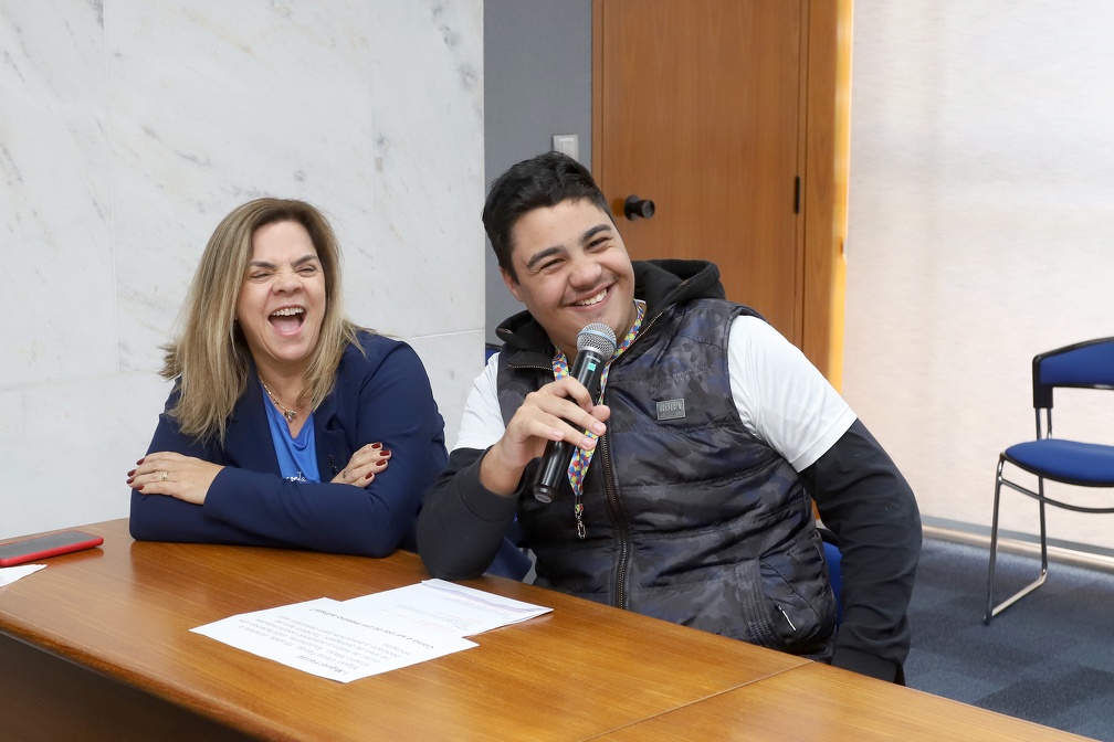 O encontro foi informal e descontraído