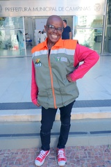 Coletes facilitam identificação da equipe durante o socorro às famílias