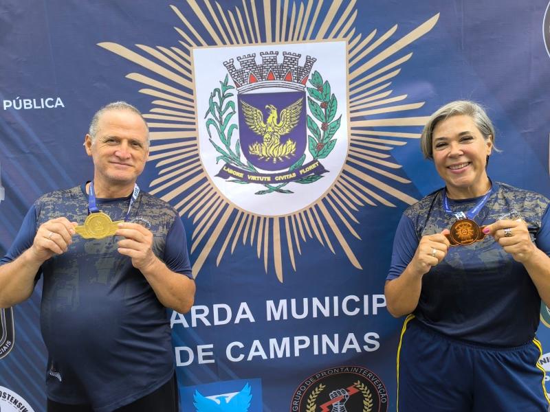 Francisco de Assis de Maria e Ana Paula Rojo, da GM Campinas 