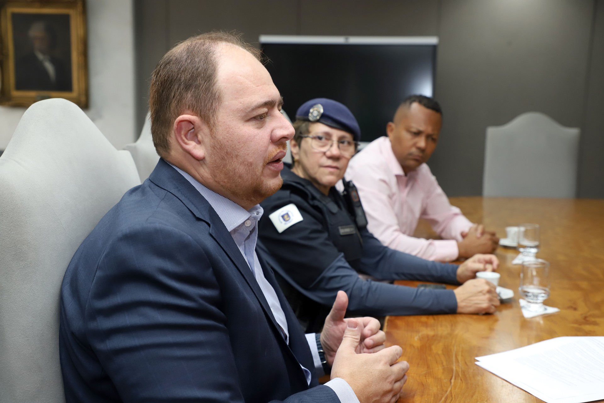 Secretaria de Segurança e Guarda Municipal participaram do encontro