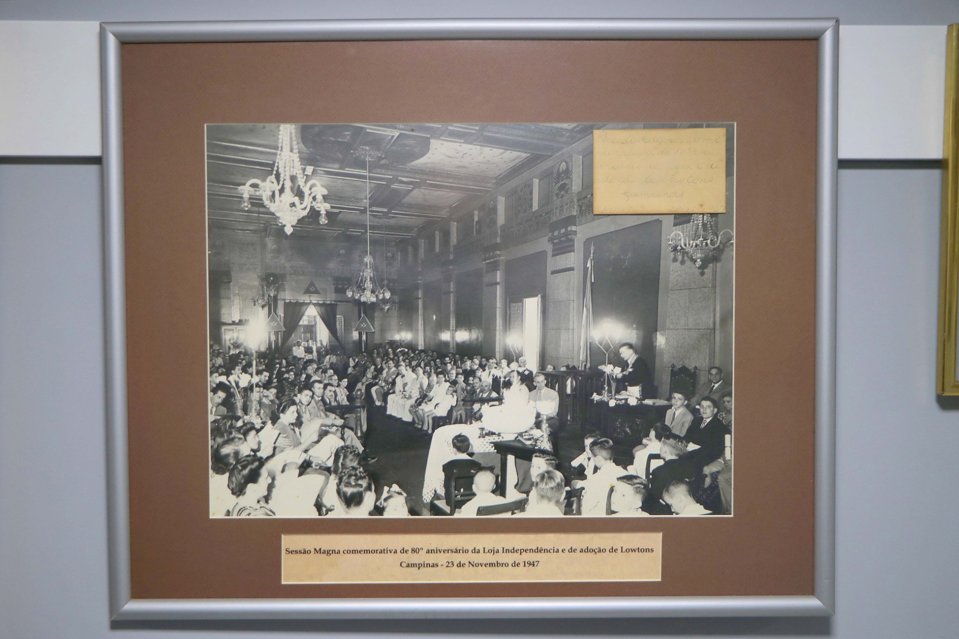 Fundada em 1859, a Loja Maçônica Independência é personagem da história de Campinas