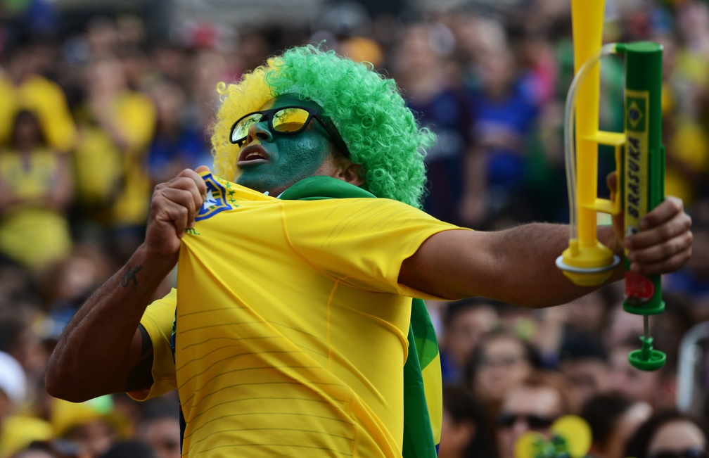 Torcedores poderão curtir os jogos do Brasil em telão na Arautos da Paz com entrada gratuita