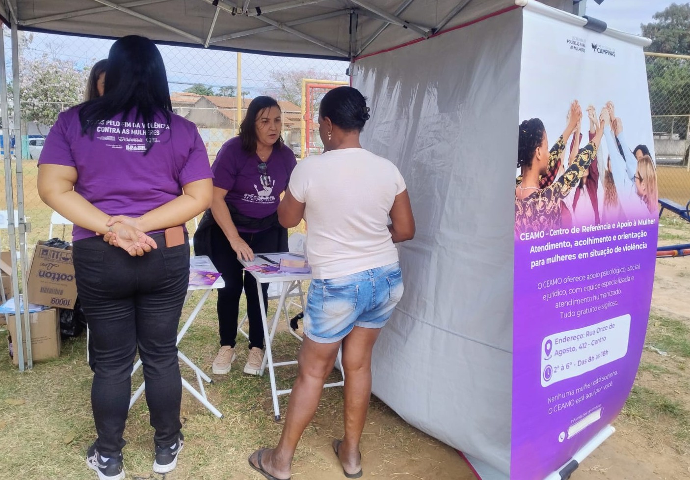 Moradoras aprovaram a iniciativa 