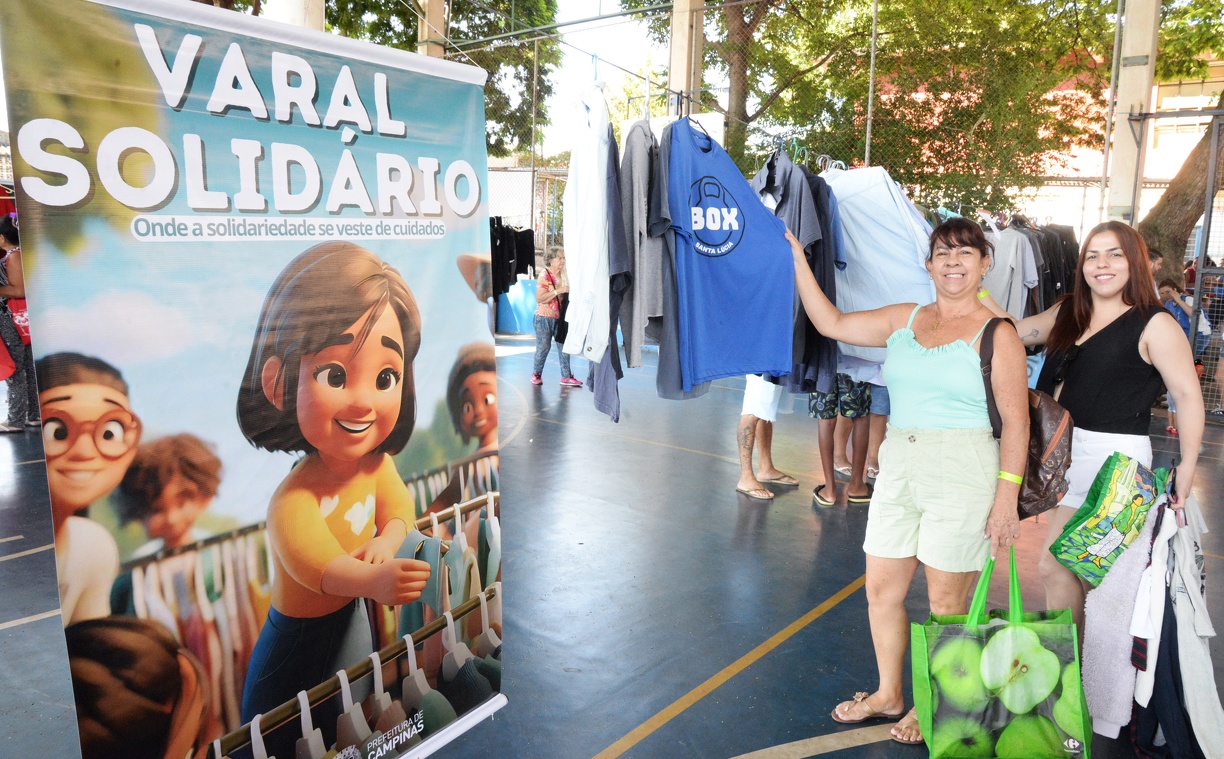Desde seu lançamento, o Varal Solidário já beneficiou 690 famílias em bairros como Jardim São Marcos, Vila Castelo Branco e Cidade Singer