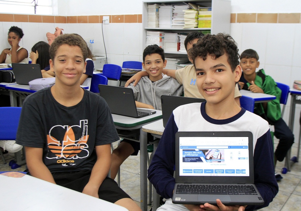 Wifi  mudará a rotina das escolas municipais