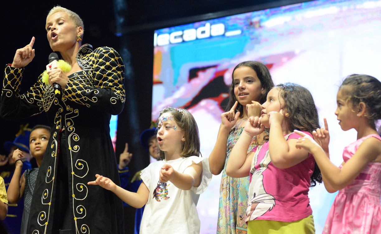 A cover da Xuxa é um dos maiores sucessos das apresentações de Páscoa