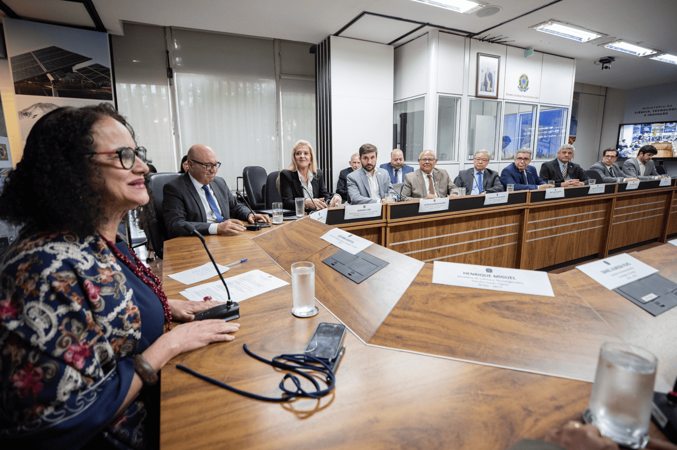 Representantes de diversas instituições de tecnologia participaram do encontro