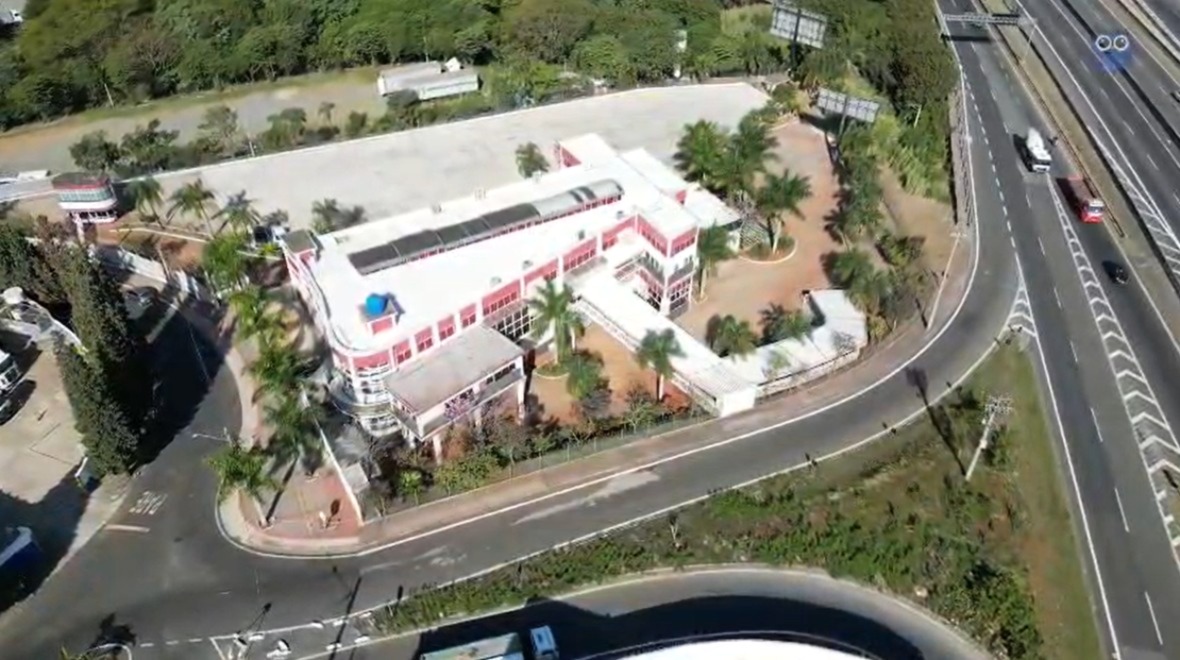 Imagem mostra região do Espaço de Eventos da Secretaria de Educação de Campinas