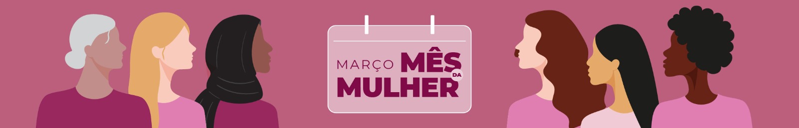 Selo: Mês da Mulher