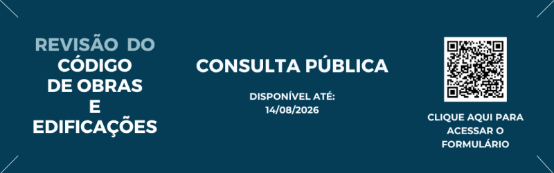 consulta publica Revisao do Codigo de Obras