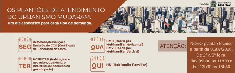 novos horarios CAP