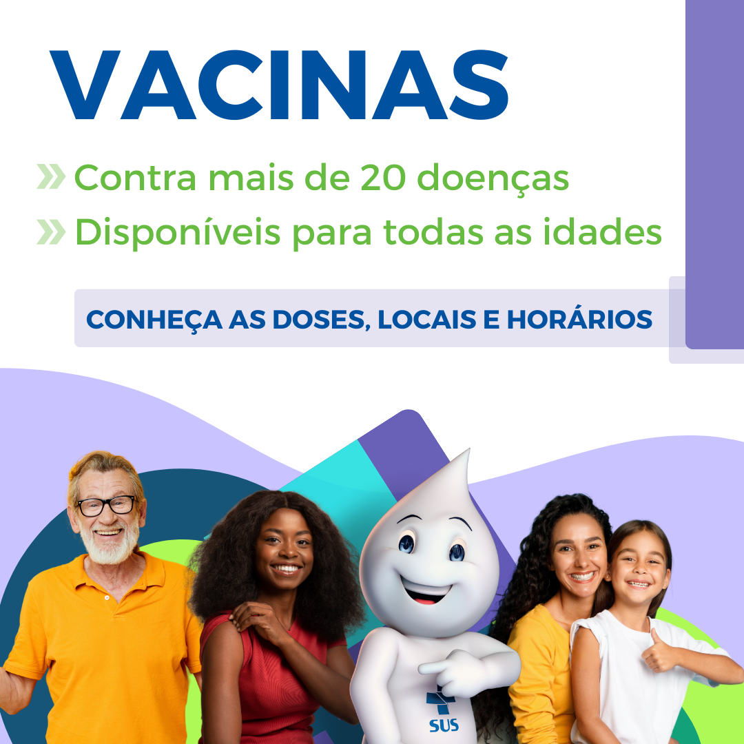 Banner para o site da Vacina Campinas