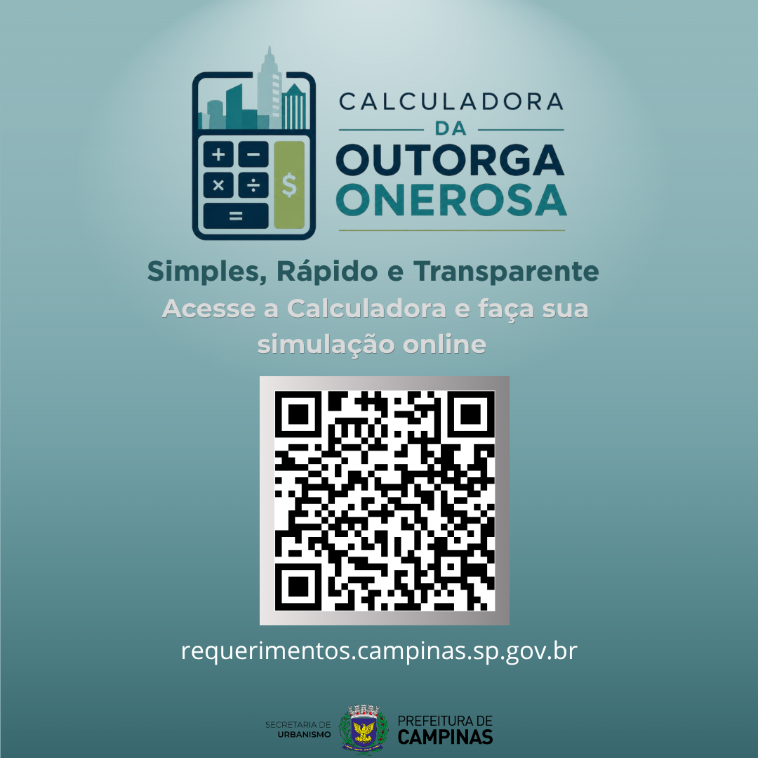 Calculadora da Outorga Onerosa