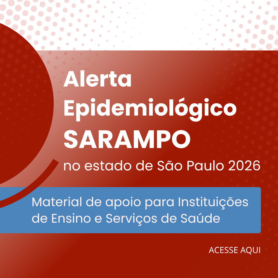 Alerta Sarampo 2026 no estado de São Paulo